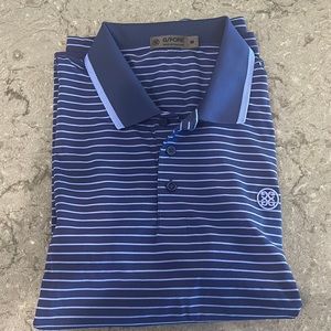 Men’s blue/purple striped G/Force polo